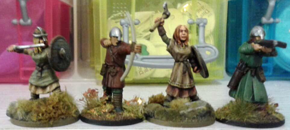 The Dice Bag Lady Shows Off More Painted Shieldmaidens