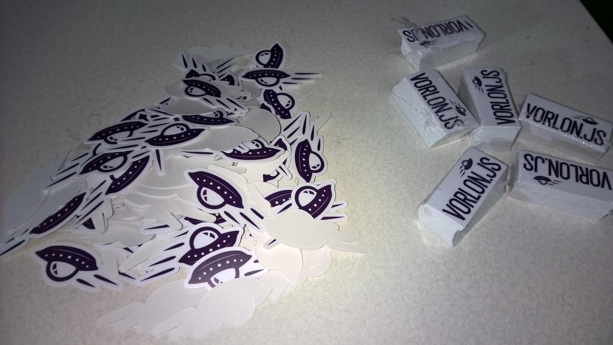 deltakosh's tweet image. #vorlonjs stickers invasion!!