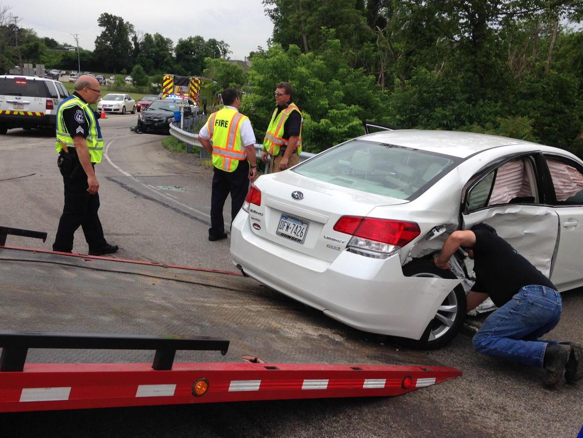 2 drivers injured in 2 car accident at Rt 519 and S Central in N.Strabane Twp near Suzy Bs. Wed morn.