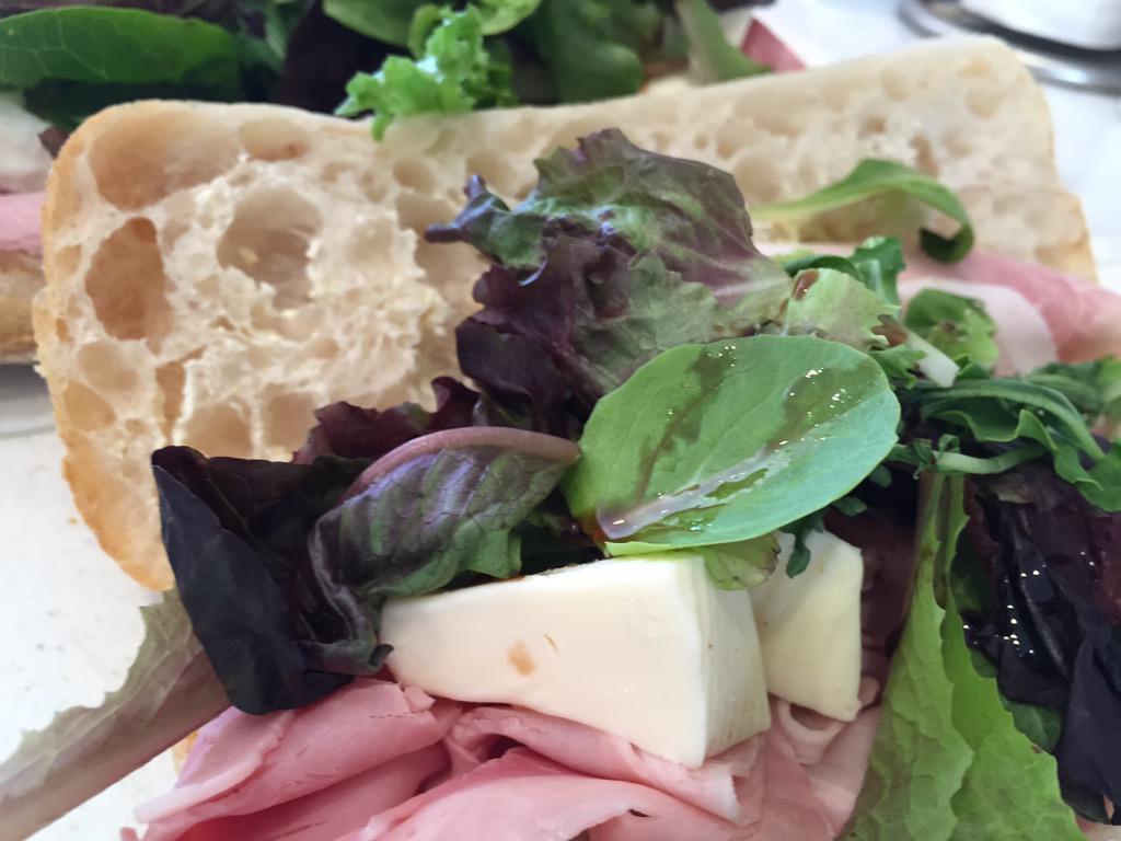 boscheesecellar's tweet photo. Sandwiches today: Grilled Melville cheese and ham with balsamic, from @MysticCheeseCo   Come and get it! http://t.co/7uWlgGOshL