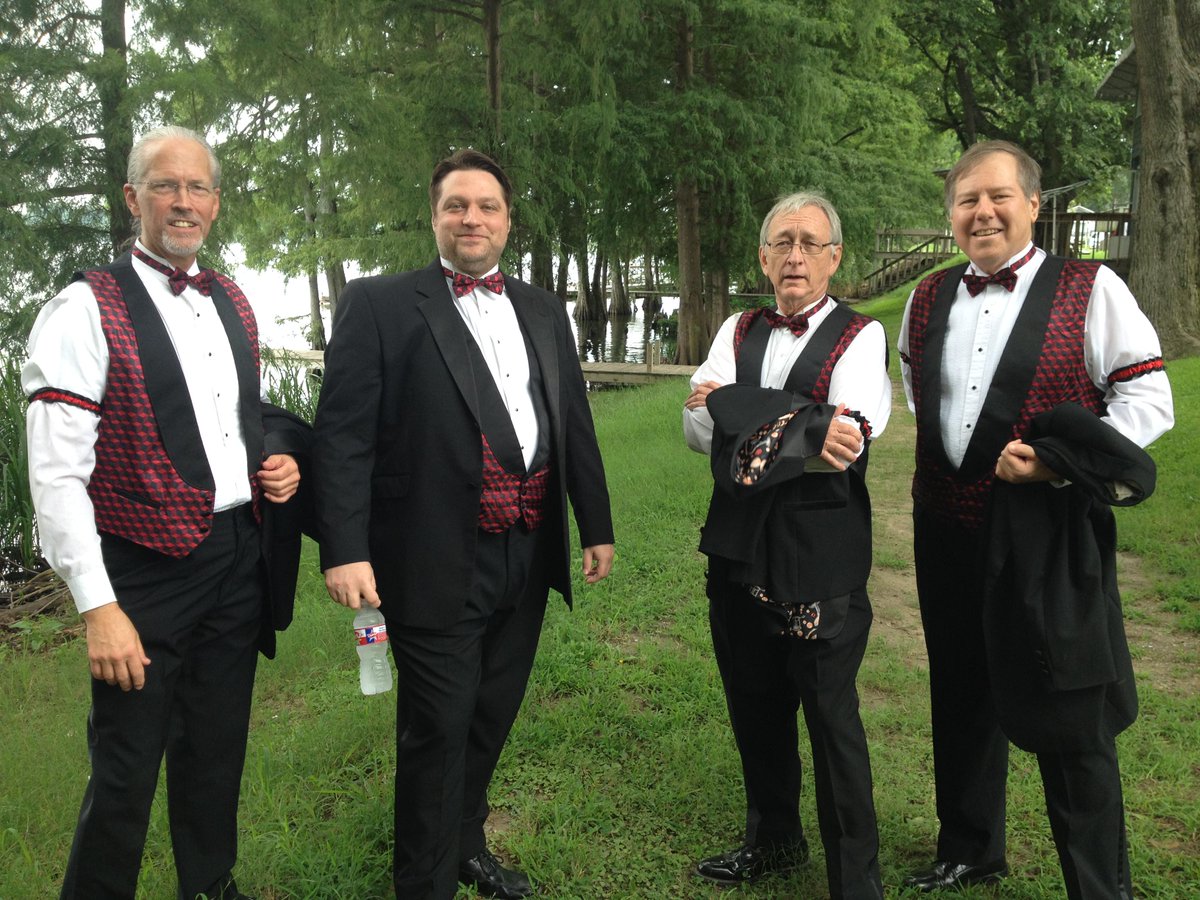 SnakeGrabbers's tweet photo. Barbershop Quartet?! Tune in tomorrow for a new episode of Mississippi #SnakeGrabbers 10pm ET/7PT on @CMTCanada http://t.co/3FVrEr5PcE
