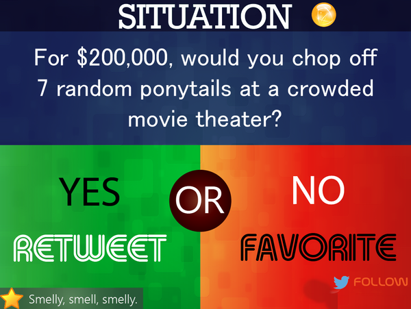 ChoicesYouHave's tweet photo. Would you do it? http://t.co/t4mDTEwWhC