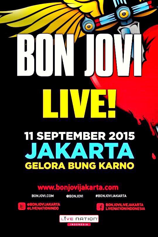 !! RT <a href="/RollingStoneINA/">Rolling Stone INA</a>: <a href="/BonJovi/">Bon Jovi</a> Konser di Stadion Gelora Bung Karno, 11 September Mendatang bit.ly/1SoL9cL