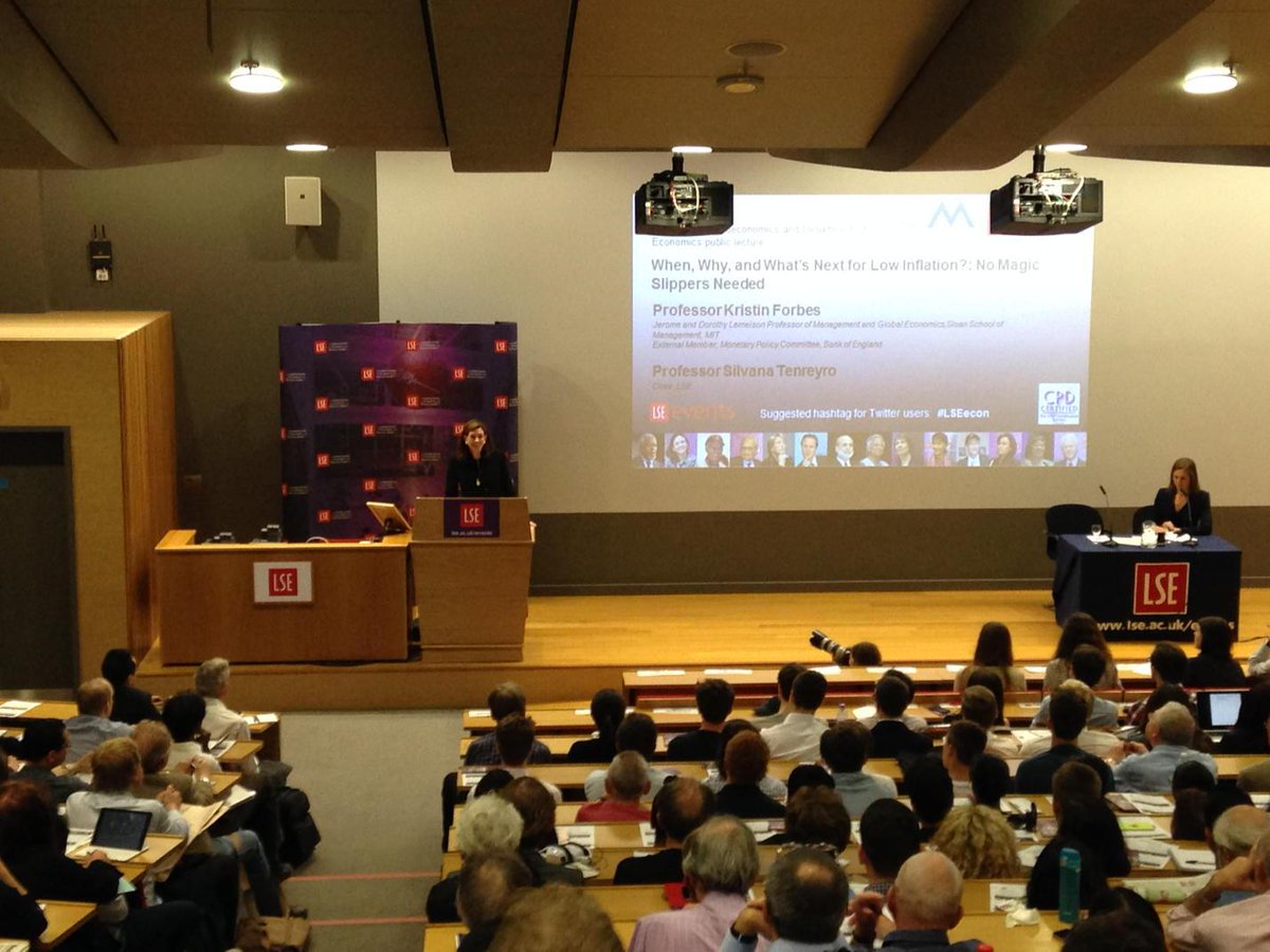 Kristin Forbes begins her lecture on low inflation #LSEecon http://t.co/9FPOktdcAT