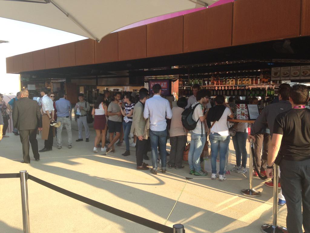 Join us on the sunny #ukpavilion terrace for live music by Italian X factor finalist <a href="/EmmaMortonOFC/">EmmaMortonOFC</a> #UKNationalDay