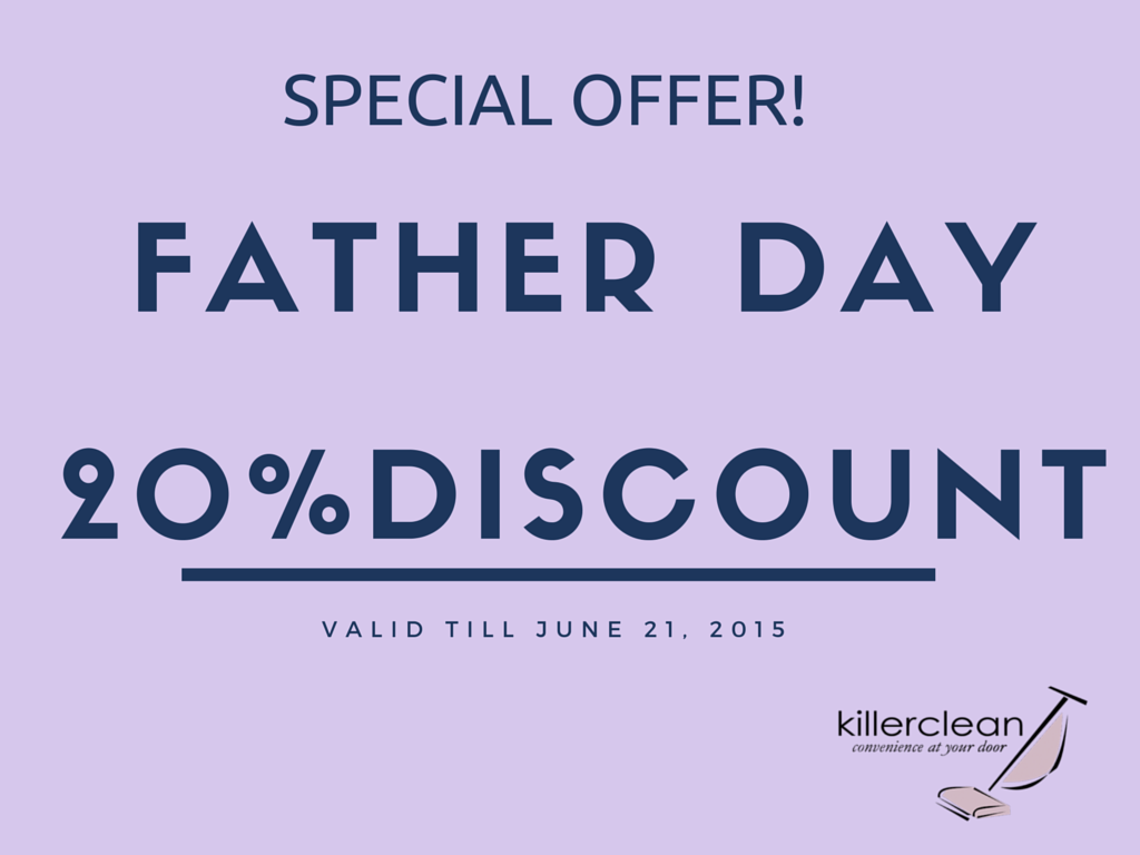 KCleanHalifax's tweet photo. #FatherDay 20% DISCOUNT on the total bill (min. 3 hrs.) for cleaning his house/apartment.
http://t.co/LVg2akVXaC http://t.co/eIMihNkdWk