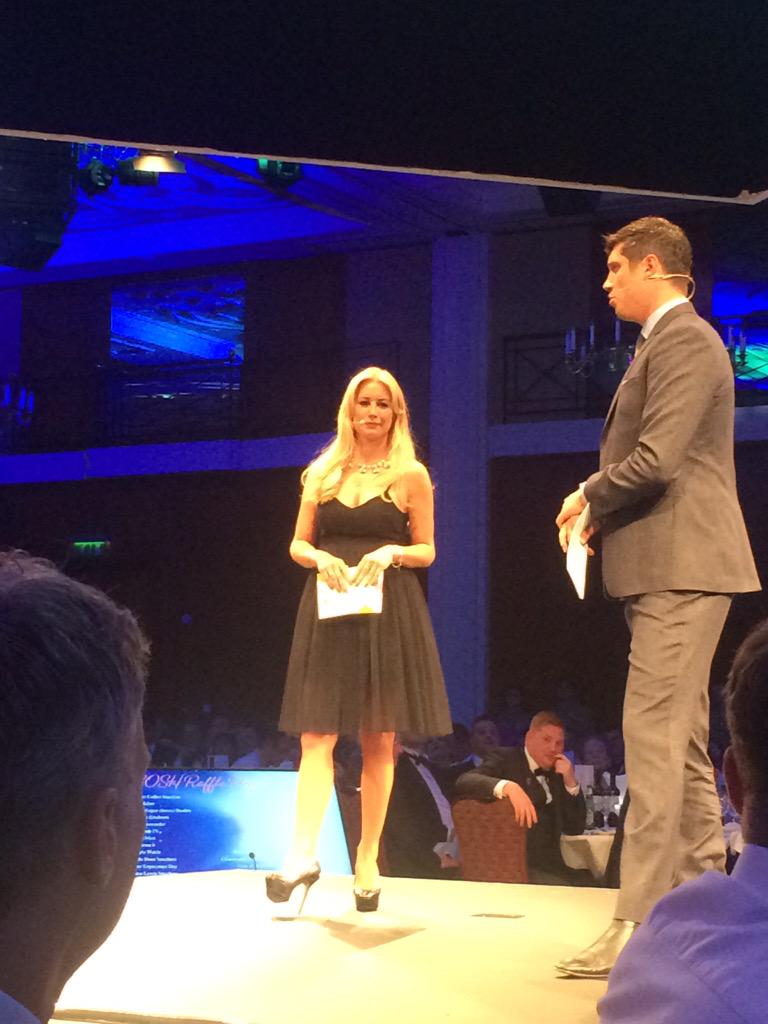 Vernon K and Denies Van Outen in the house