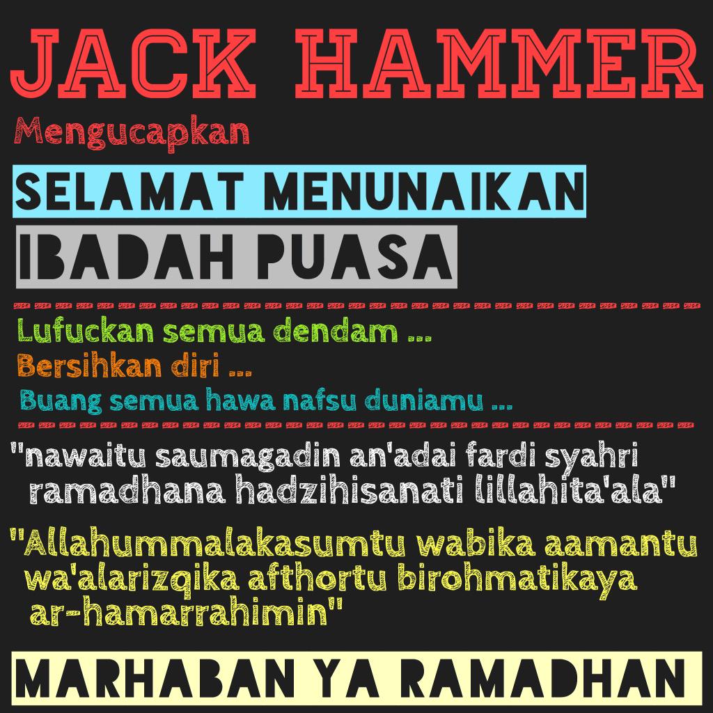 Selamat menjalankan ibadah puasa buat kawan2 yg menjalankan. Buktikan bahwa kita bisa!!!