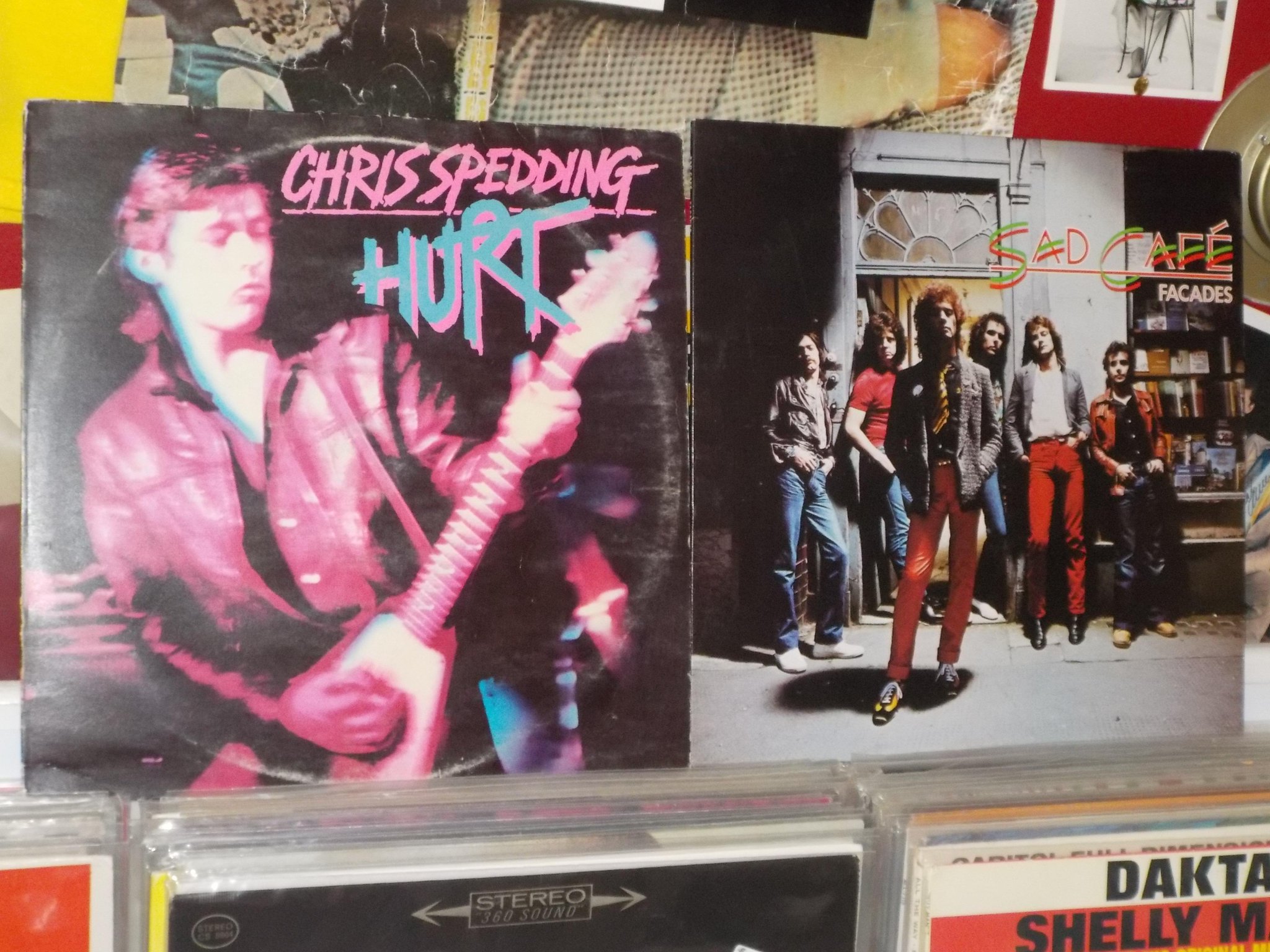 Happy Birthday to Chris Spedding and the late Paul Young of Sad Cafe & Mike & The Mechanics 