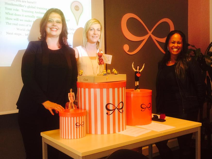 Training ambassades  . Proud winners of the Tina game at the start . Congrats 👍💐@jaakke_anne @SuzanneMichalik