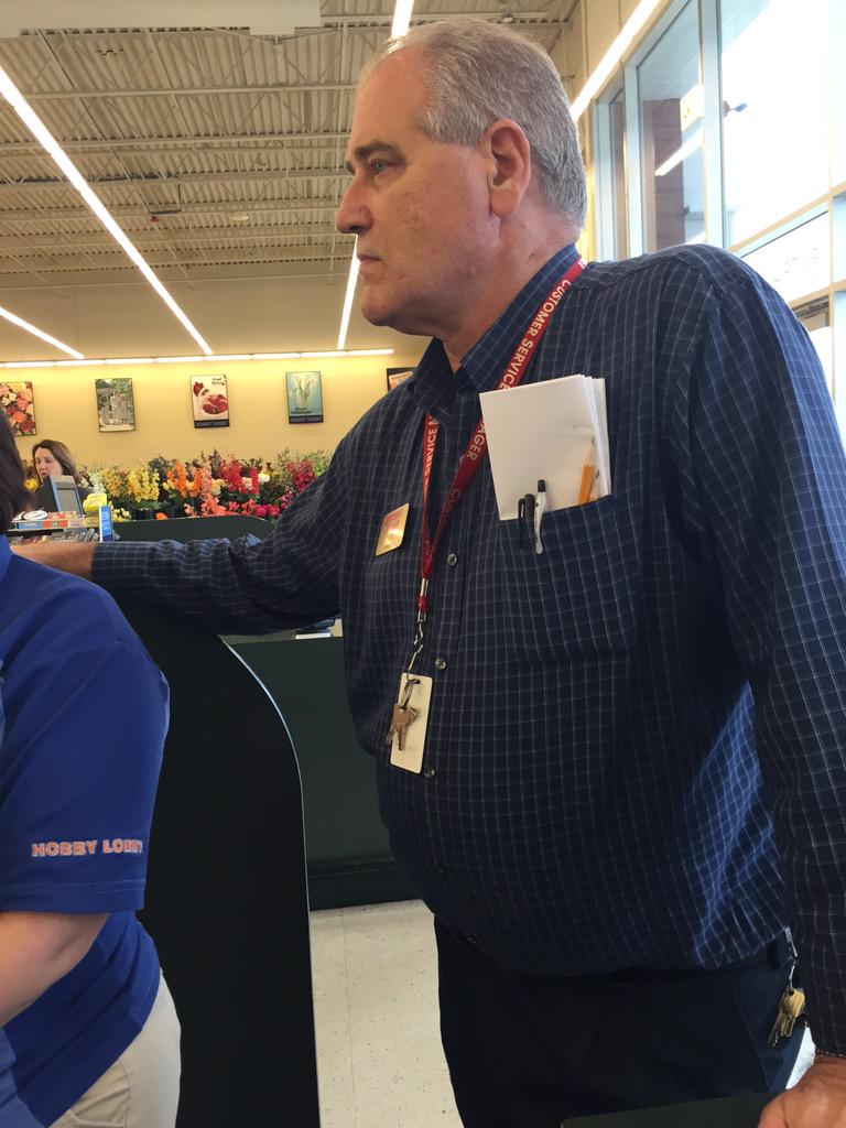 Just received the worst customer service ever by Dave <a href="/HobbyLobby/">Official Hobby Lobby</a> in Carmel... He should be ashamed of himself