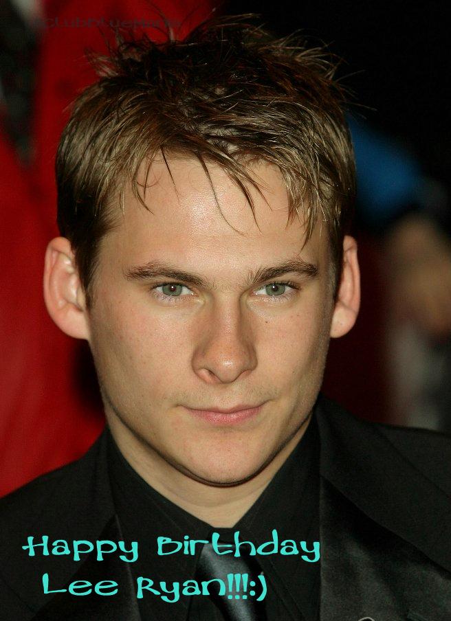 Happy Birthday Lee Ryan!!!        