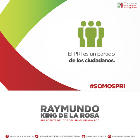 VamosConRay's tweet photo. El PRI es un partido de los ciudadanos. http://t.co/GA9rbqqAxx