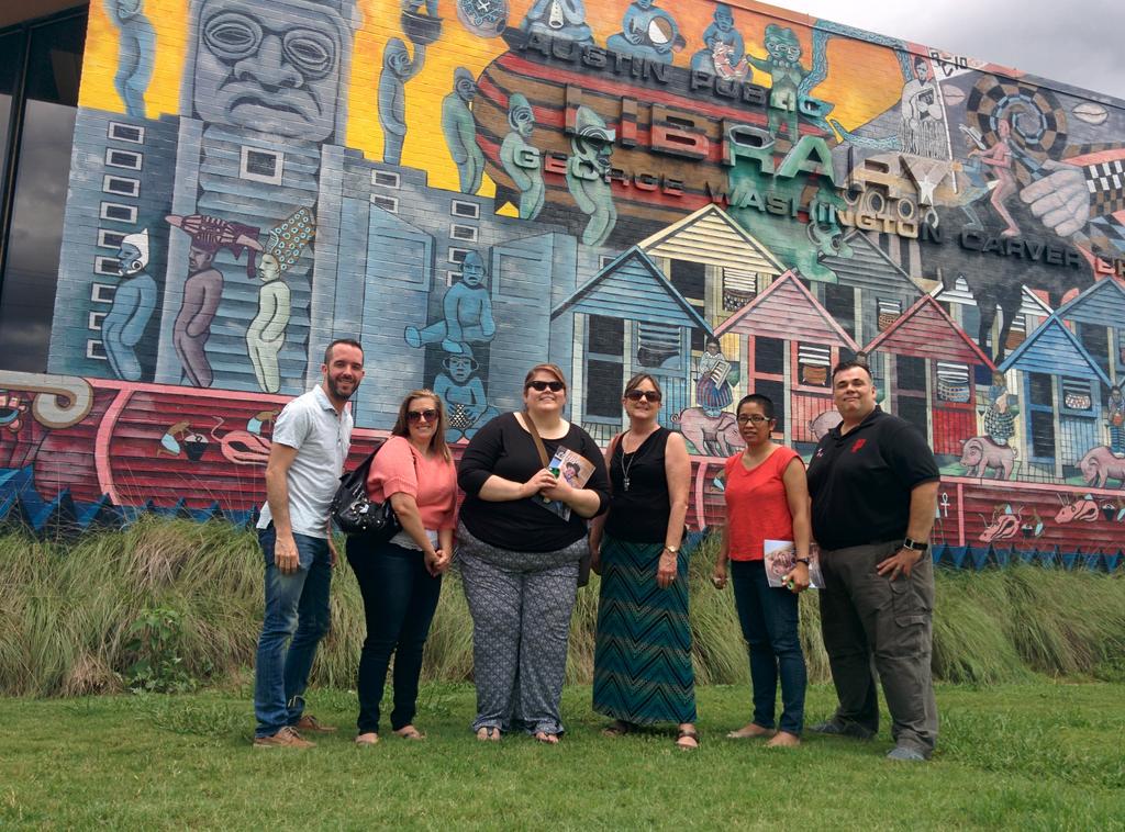 Our first PopUpPD of the summer at Carver branch library. #ManorISD #dvisdpd