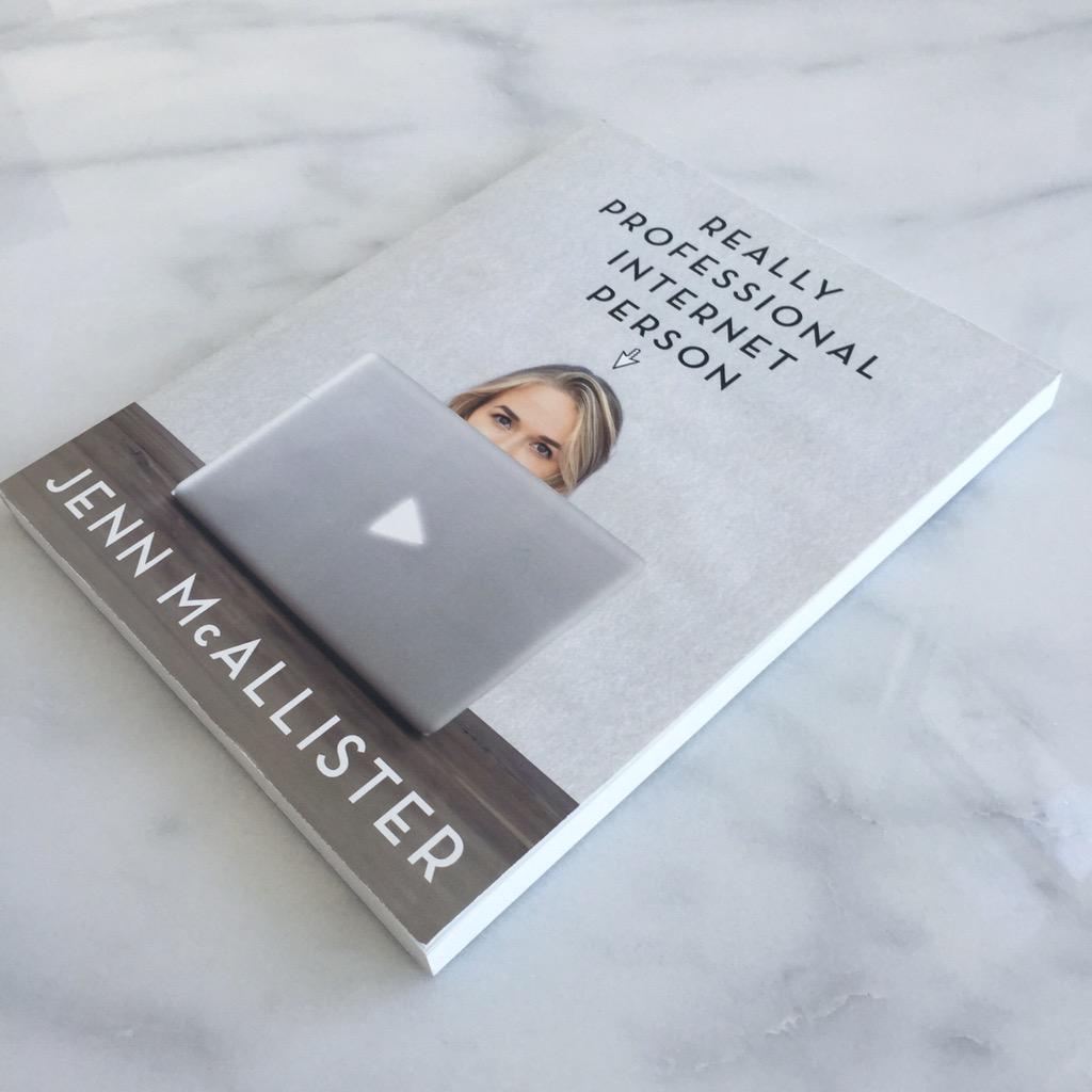 jennmcallister's tweet image. AHHH!!! THE FINAL COVER OF REALLY PROFESSIONAL INTERNET PERSON! Pre-order Here: bit.ly/rpipbook  :)