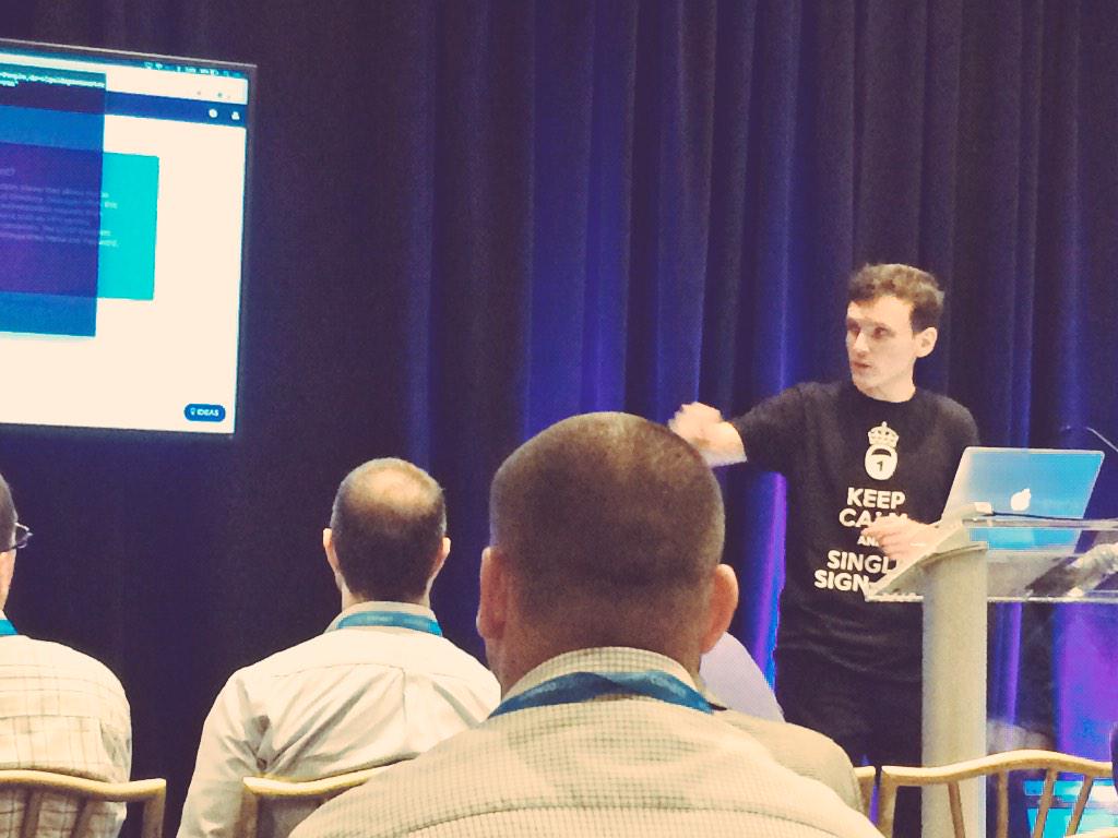 penfansun's tweet image. @RobertPara demoing LDAP endpoint. Many use cases surfaced up from the audience. Awesomeness! #OLConnect