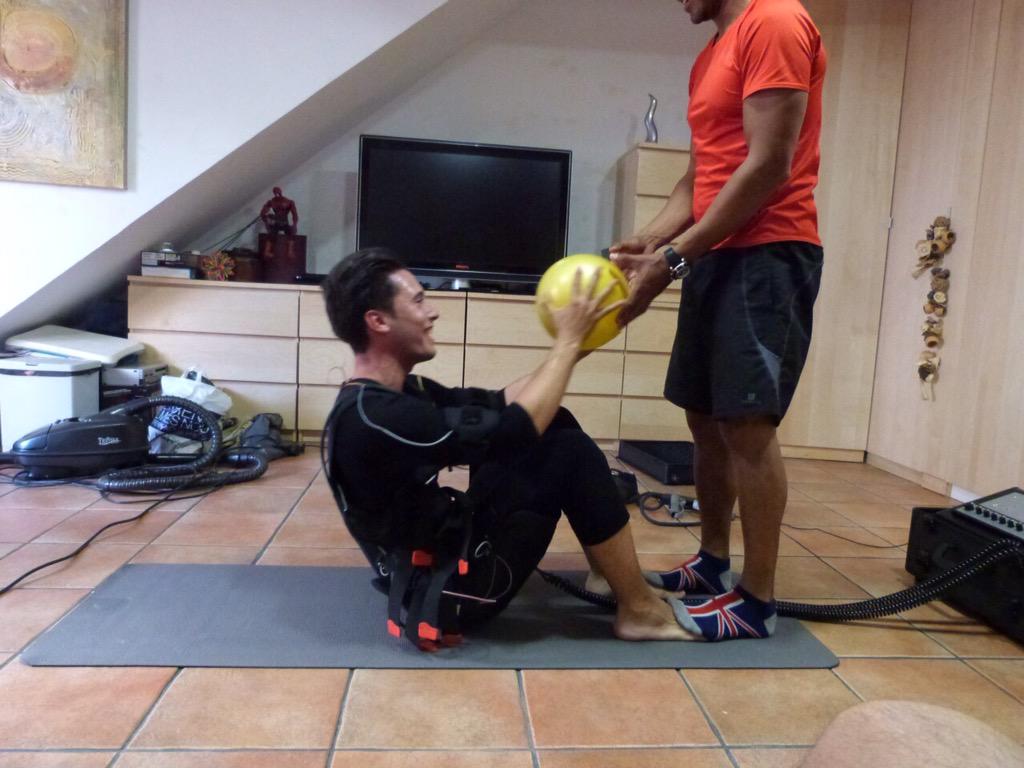 Probando nuevos métodos de entrenamiento. #training #PersonalTrainer #TrainingLife  #TrainToTeach