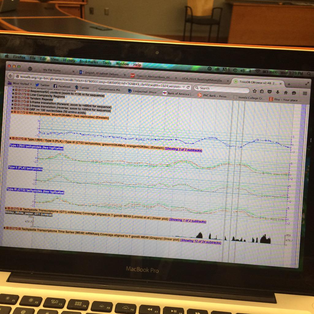 EliseTweetsBio's tweet image. ChIP-chip on #toxodb at #toxo13