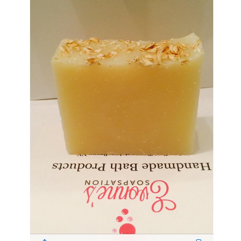 Soapsation's tweet image. Oatmeal Non-Scented Soap #NaturalBeauty #cleansing #moisturizing #evonnessoapsation