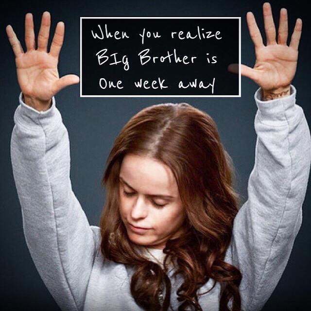 JCMoonves's tweet photo. #BB17 #OneWeek http://t.co/3G7pQAlHih