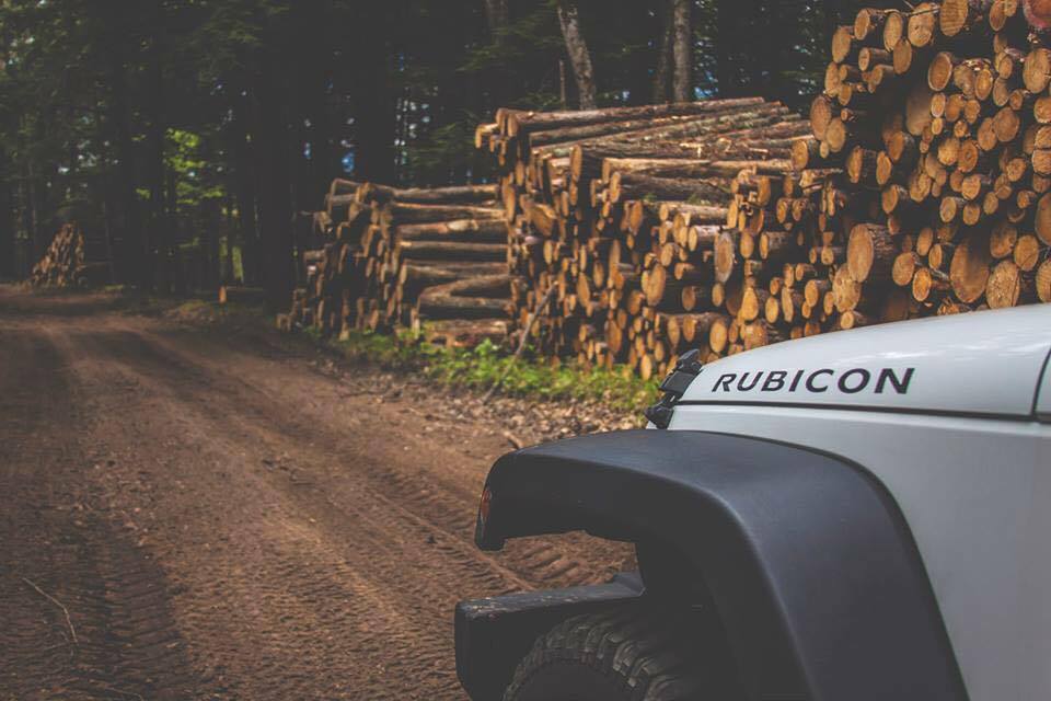 No pavement, no problem. #WranglerWednesday (Photo cred: JC M).