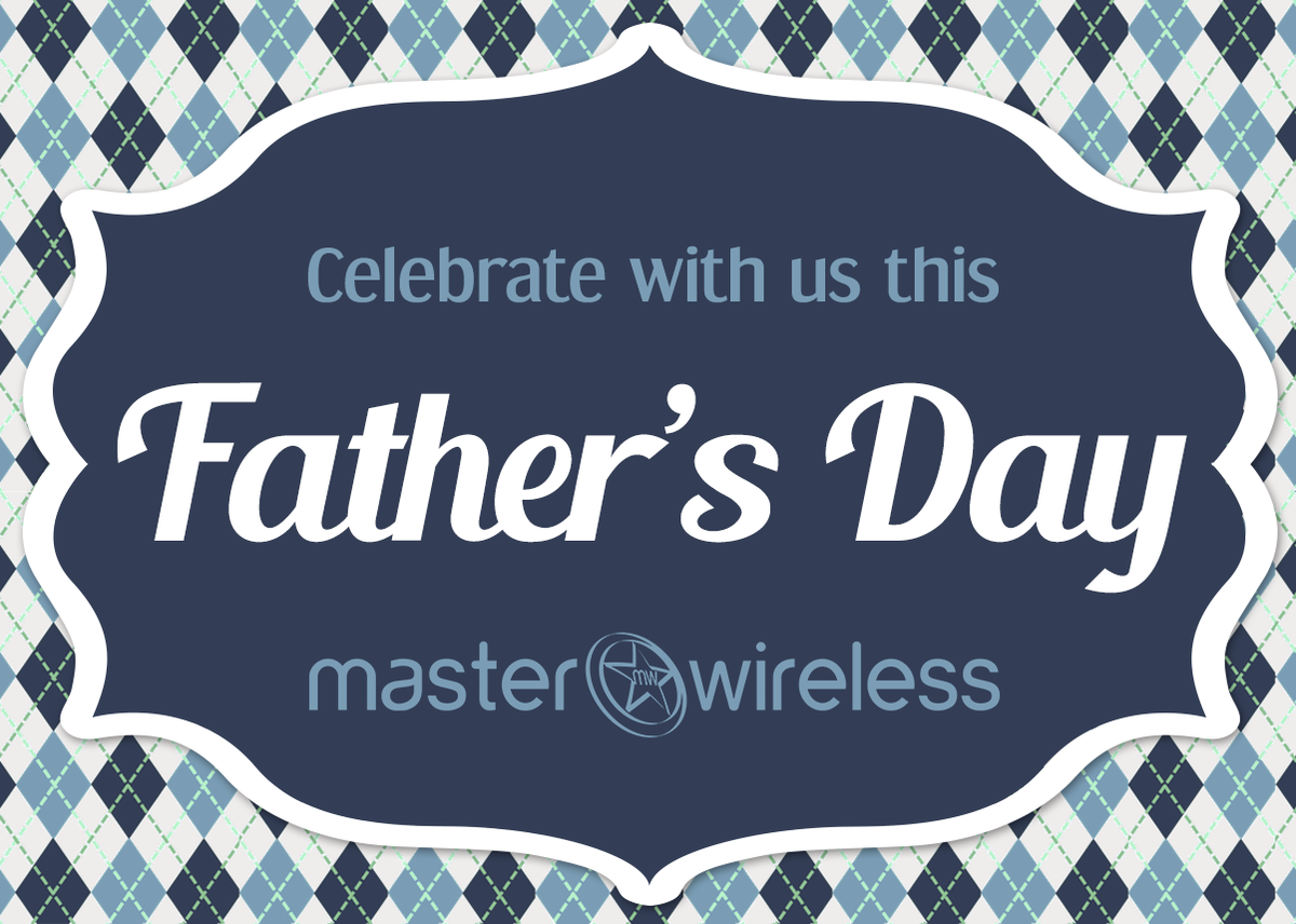 Master_Wireless's tweet photo. #FathersDay is only 4 days away! Come in to any #MasterWireless location and take advantage of our many sales NOW! http://t.co/rHKL9TpPJ0