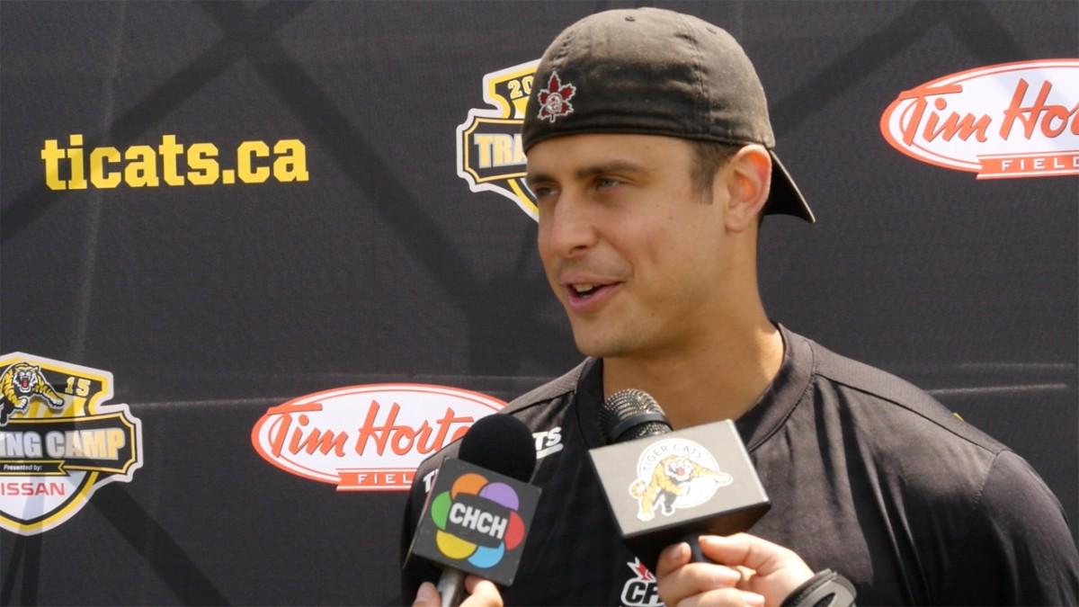 Ticats's tweet image. “I’m just excited to get back out there and play football.”- Zach Collaros

WATCH &amp;gt; bit.ly/1Sp8k6P