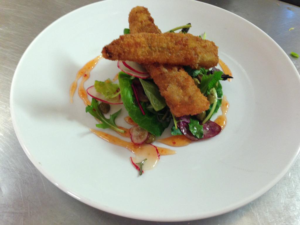 Breaded Severn &amp; Wye smoked Sardines @The_Chequers_ <a href="/Kingfisher_BXM/">Kingfisher Brixham</a>