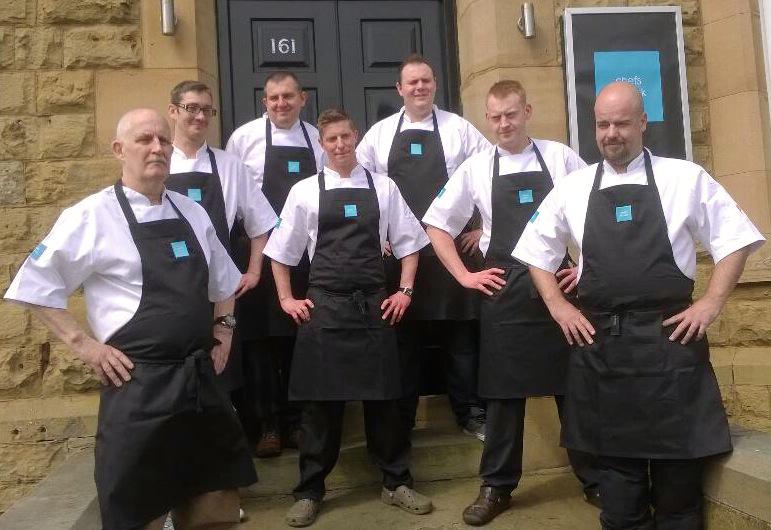 CJUKChefs's tweet photo. Loving our Elite Chefs in @oliver_harvey chef wear #smartchefs #ChefHero #interimchefs join our team today http://t.co/AQQ8HVLYyT