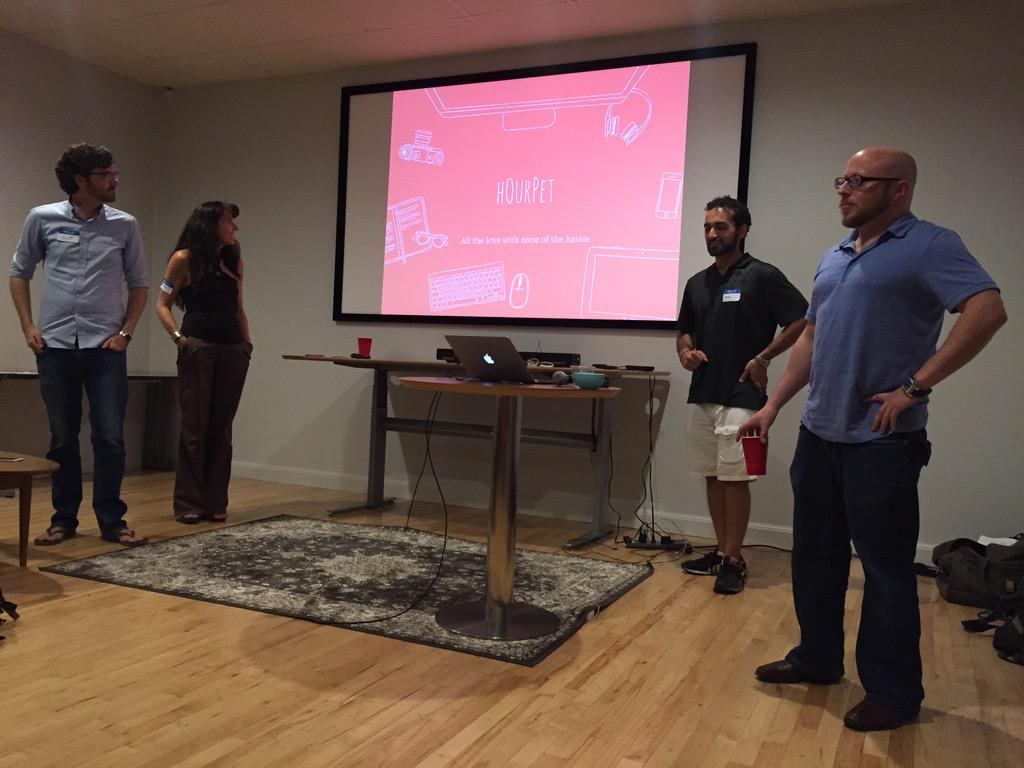 Pitch 4: hOur Pet - online pet rental. Throwing all cats into a warehouse, and you can pay to watch all of them