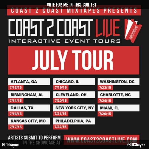 601shayne's tweet photo. Vote for me to perform at #ATL All Ages Edition 7/12/15! http://t.co/J3JUDMUprb #Coast2Coast http://t.co/iFhNOOPdhc
