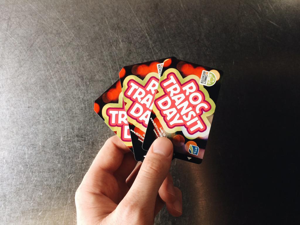 Who wants to rides buses (for free) and take photos w/ me tomorrow (mid-morning/early afternoon) for <a href="/ROCtransitday/">ROC Transit Day</a>?