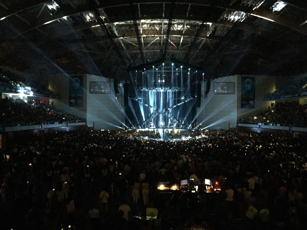 IneseStade's tweet image. Was worth going long way. Great concert! #maroon5 #lisbon #meoarena #live