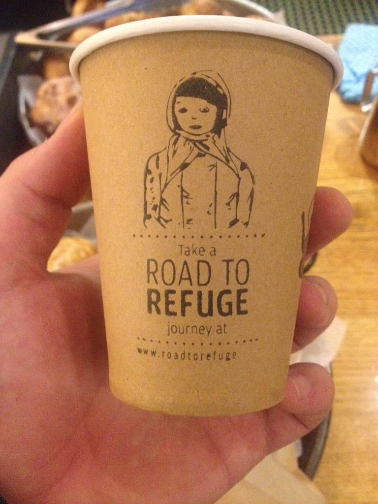 .<a href="/kotchlane/">Michael Lee</a> cafe and others around Melbourne featuring <a href="/Road2Refuge/">Road to Refuge</a> coffee cups for #RefugeeWeek2015