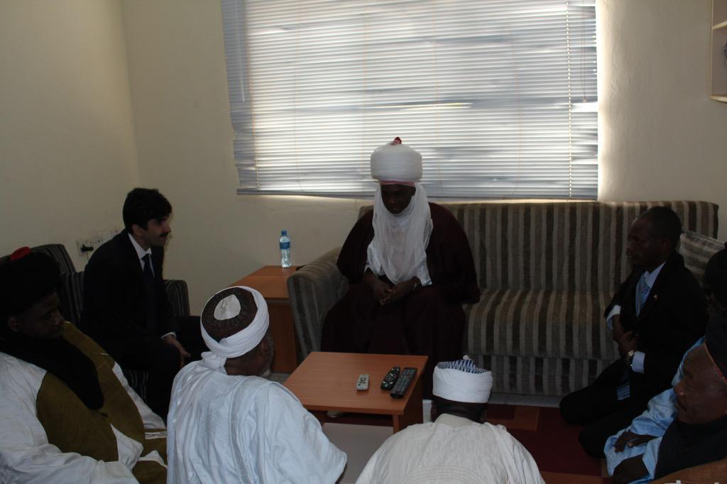 NTICKadunaGirls's tweet photo. His Royal Highness Emir of Gombe in NTIC KADUNA http://t.co/bLVhLxVYyN