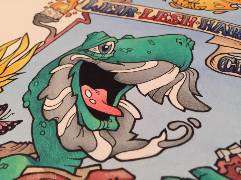 JoshuaKoza's tweet image. Ready 2 get down? 16 days left! Get ur #dead50 poster HERE: bit.do/5HJy #GratefulDead #faretheewell #GD50