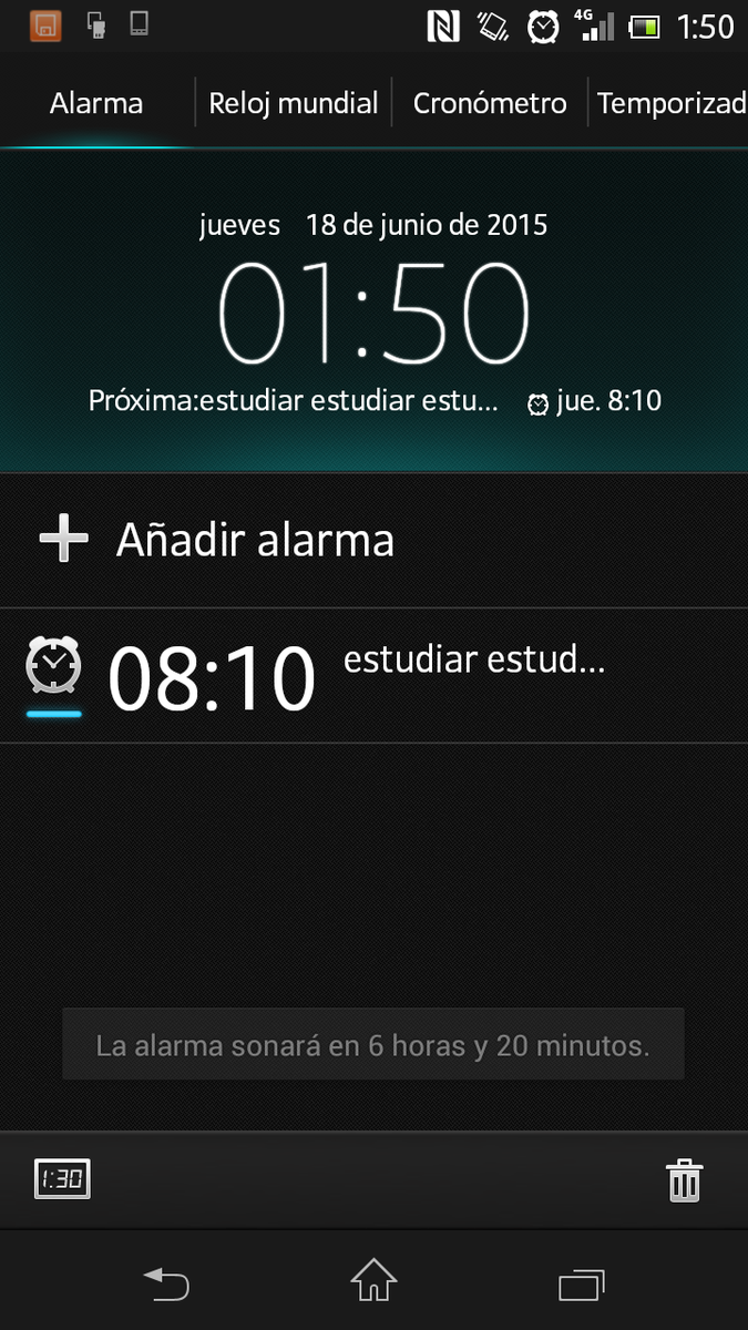 EloisaGv's tweet photo. Me encanta esta relación que estoy teniendo con el despertador!!! Jajajaj http://t.co/3gBbDEMS2r