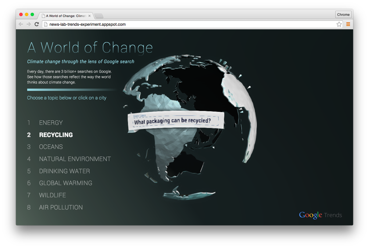 A World of Change by <a href="/pitchinc/">Pitch Interactive</a> 
chromeexperiments.com/experiment/a-w…