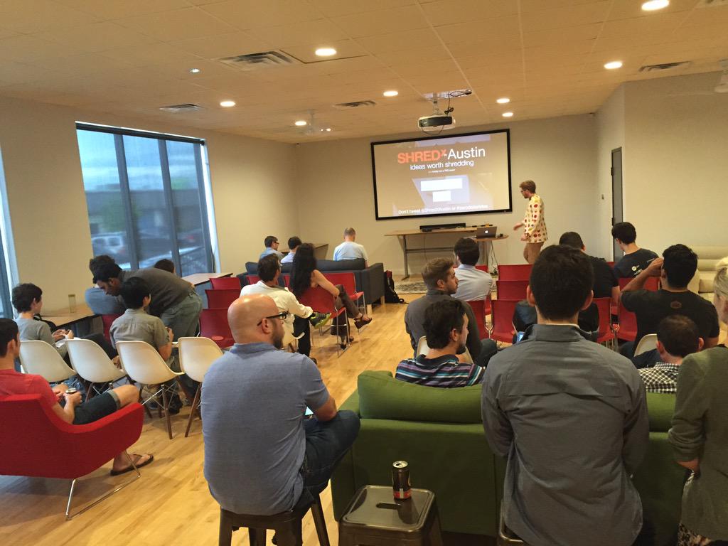 <a href="/ShredXAustin/">SHREDxAustin</a> is underway. And beer is flowing!