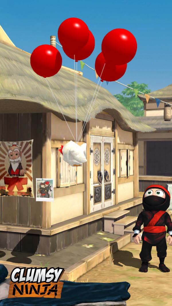 Kiddlecomix's tweet image. Check out my photo of #ClumsyNinja for iPhone! Try it for FREE! nmgam.es/cn-tpht