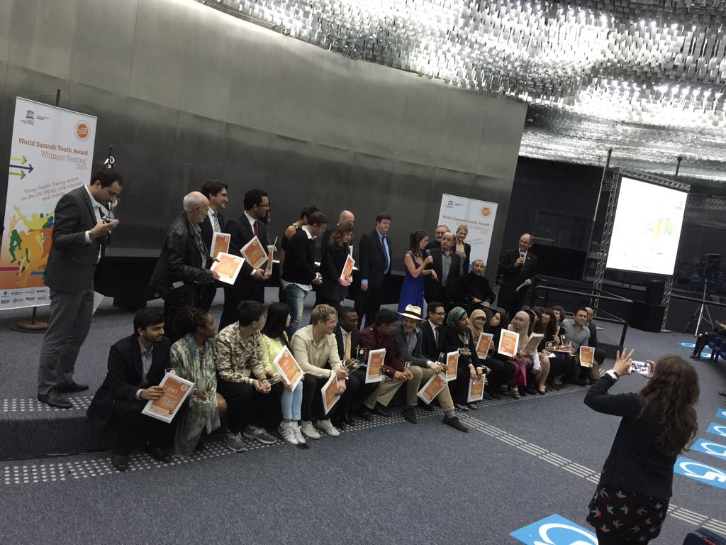 Carlos_Abler's tweet image. That's a big pile of winners. Future presidents all. #WSYA @WSAoffice