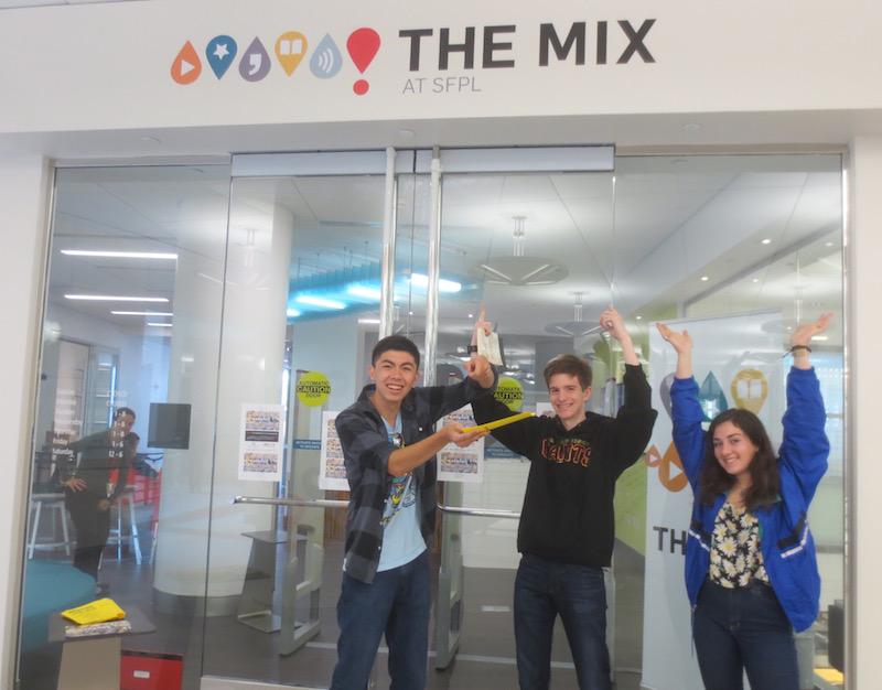 Check out a sneak preview of #TheMixatSFPL opening tomorrow!
academyadventures.tumblr.com/post/121798357… @sfpubliclibrary @youmedia