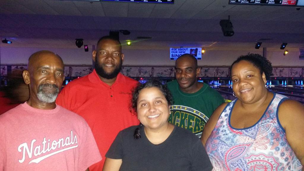 727Local's tweet photo. Just a few of our people from 727's first time at Bowl-a-thon! http://t.co/ASx8KcQEuV