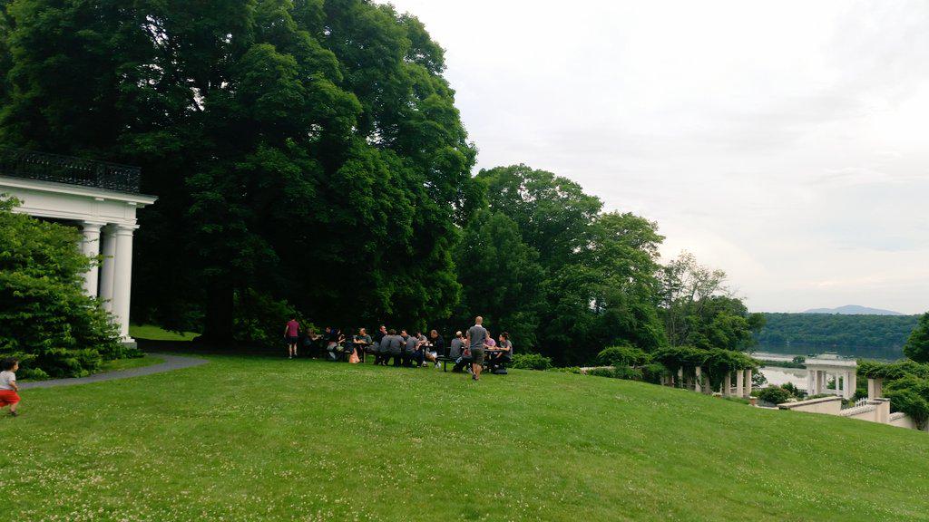 FadhelKaboub's tweet photo. Fun picnic at the Levy Economics Institute #Minsky2015 #Minsky #MMT #JobGuarantee #HetEcon @LevyEcon @BARDCollege http://t.co/6dY5ZbRQMT