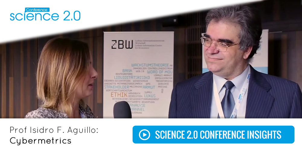 lfvopenscience's tweet image. #sci20conf Insights - Interview with @isidroaguillo about #cybermetrics bit.ly/1BkVmCP