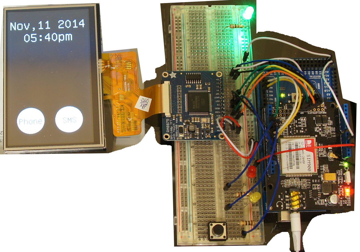 hackaday's tweet image. This #OpenSource phone based on @AtmelMakes & #ArduinoDue is in the #HackadayPrize running! hackaday.io/project/2478-o…