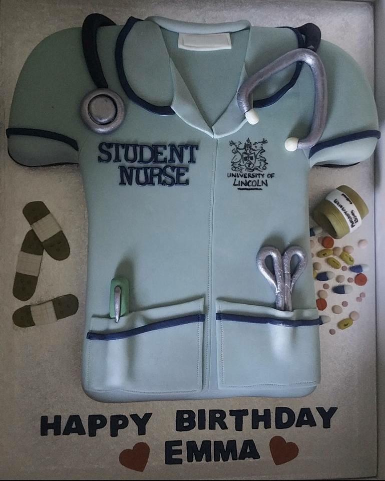 Awesome birthday cake made for my friend, love it.. <a href="/LincolnUniNurse/">Lincoln Uni Nursing</a> <a href="/unilincoln/">University of Lincoln, UK</a> #studentnurse #birthdaycake
