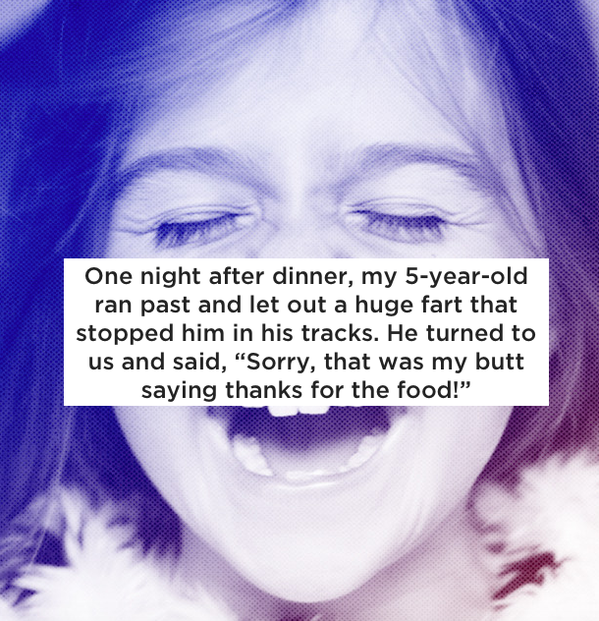 BuzzFeed's tweet photo. 31 parents share the funniest thing their kid has ever said or done http://t.co/0FEnTDLspK http://t.co/avGBtW4wcN