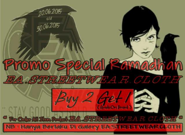 Selamat pagi gaes 😀
Comingsoon !!! 
Promo Special Ramadhan EA.STREETWEAR.CLOTH 
" siap siap nabung ya gaes "