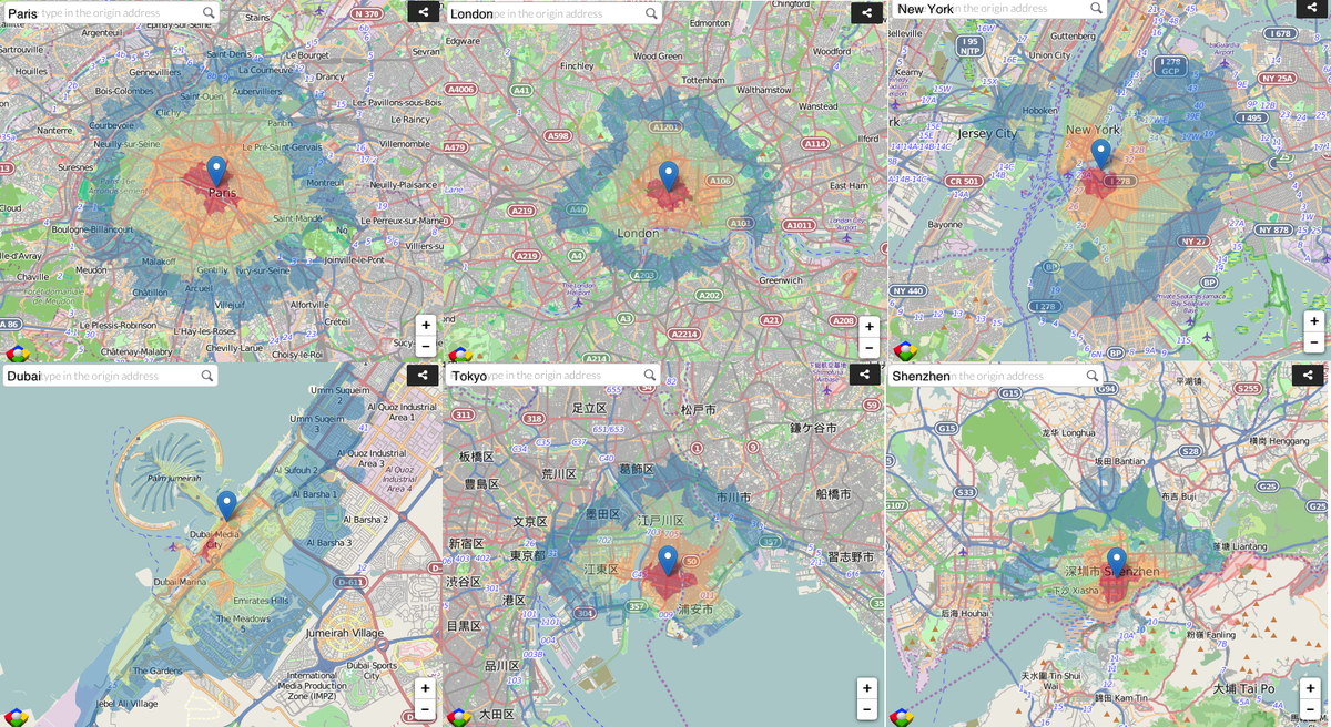 @galvarezhn  DriveTime using Zapiator.com; Bring your data, use our data or social -your choice